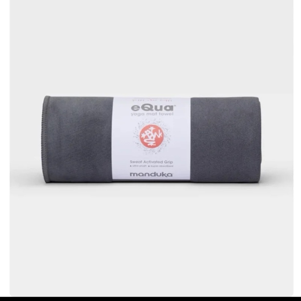Manduka eQua® Yoga Mat Towel -Grey